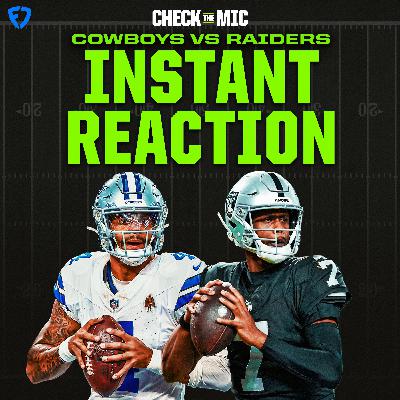 Dallas Cowboys vs. Las Vegas Raiders MNF Instant Reaction Dallas Cowboys vs. Las Vegas Raiders MNF Instant Reaction