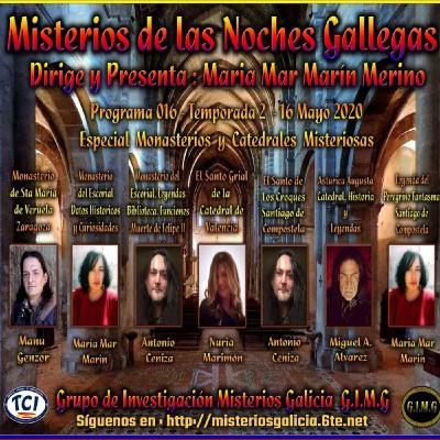 MISTERIOS DE LAS NOCHES GALLEGAS: T2,Ep16: ESPECIAL MONASTERIOS Y CATEDRALES MISTERIOSAS