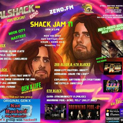 Episode 312: Halshack (Re-Jam 11) no host- April 12, 2026- (Shackjam 11- KERB 99.9)-Original Nov 4th, 2024-Gen X Life--Shacklist on Halshack com - Find the full version on the podcast feed Episode 312: Halshack (Re-Jam 11) no host- April 12, 2026- (Shackjam 11- KERB 99.9)-Original Nov 4th, 2024-Gen X Life--Shacklist on Halshack com - Find the full version on the podcast feed