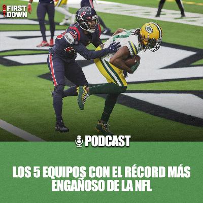 Los 5 equipos con el récord más engañoso de la NFL