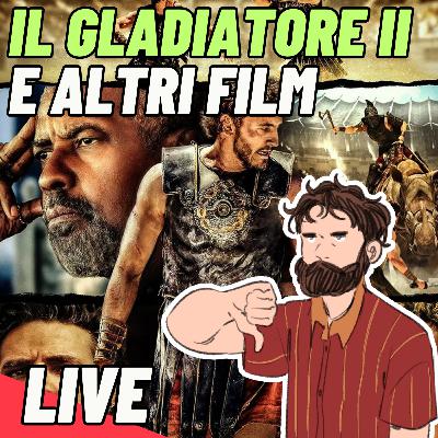 Il Gladiatore II, The Substance, Dungeon food, Beetlejuice Beetlejuice e Trash Giapponese