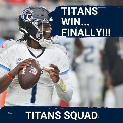 TITANS SQUAD SHOW: TITANS WIN...FINALLY! Cam Ward LEADS game-winning drive, Jeff Simmons SHINES