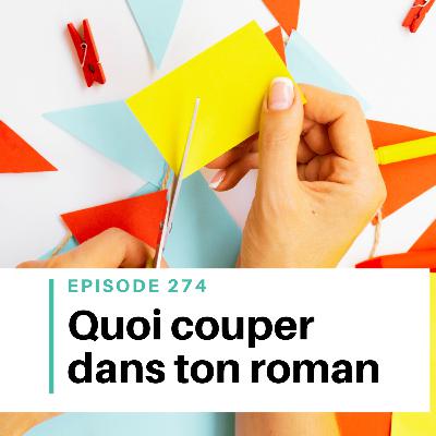 Ep #274 - Quoi couper dans son roman ?