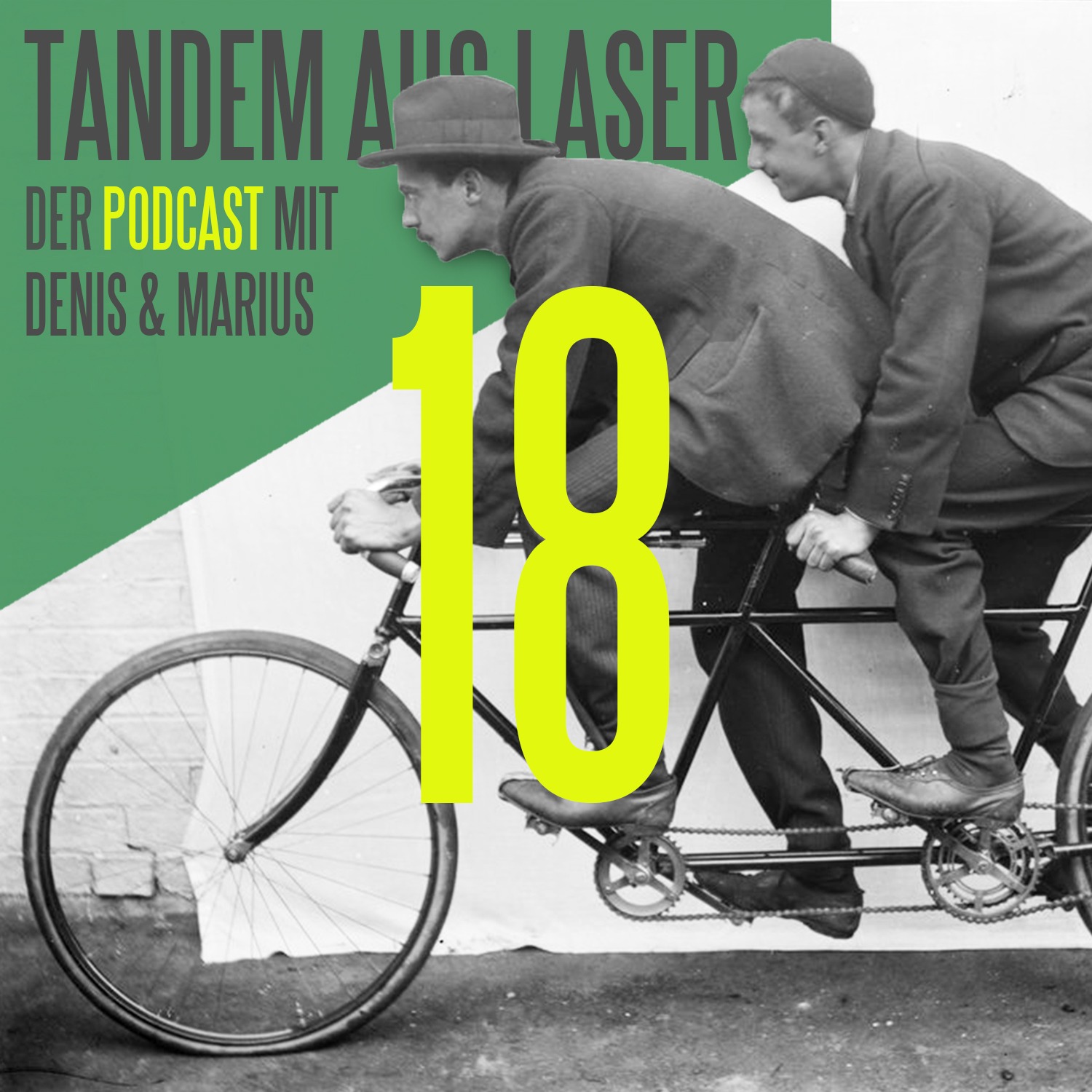 Tandem aus Laser