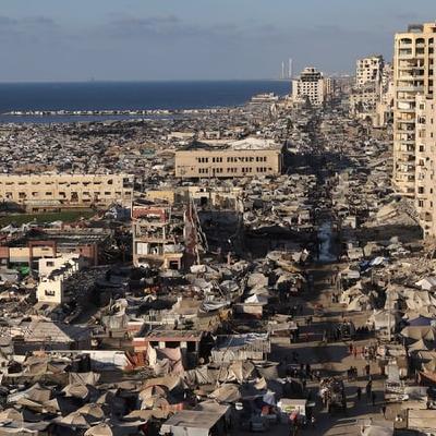 Hunger in Gaza: A university lecturer on how he works while 'too hungry to think, too weak to sit upright.'