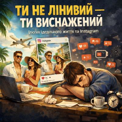 Ти не лінивий — ти виснажений: Ілюзія ідеального життя забирає енергію