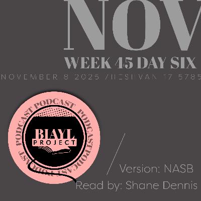 BIAYL November 8, 2025: Chronological Project
