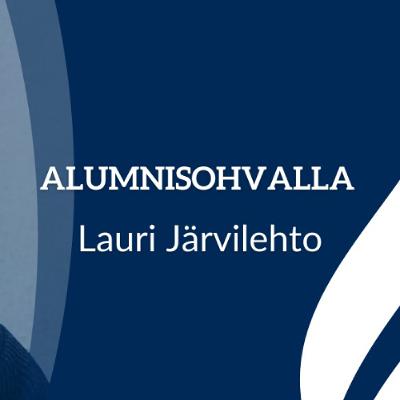 Alumnisohvalla Lauri Järvilehto Alumnisohvalla Lauri Järvilehto