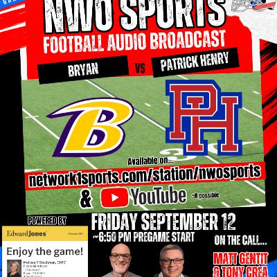 NWO SPORTS RADIO: BRYAN AT PATRICK HENRY FOOTBALL (2025) NWO SPORTS RADIO: BRYAN AT PATRICK HENRY FOOTBALL (2025)