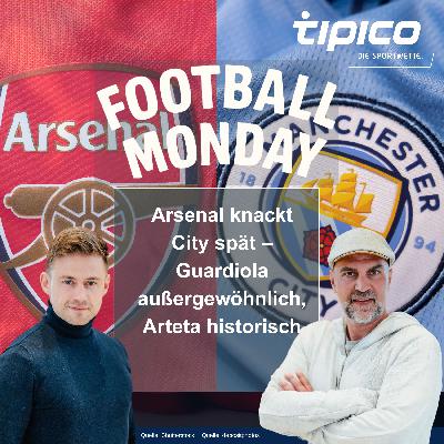 Arsenal knackt City spät – Guardiola außergewöhnlich, Arteta historisch