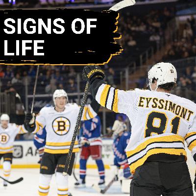 SIGNS OF LIFE: Eyssimont Sparks Bruins’ OT Comeback vs Rangers