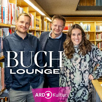 Jakob Schwerdtfeger und Florian Illies bei Mona Ameziane zu Gast in der Buch-Lounge in Weimar