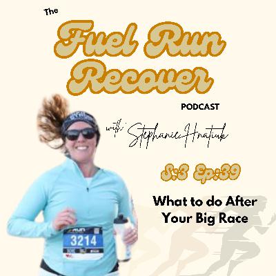 What To Do After Your Big Race