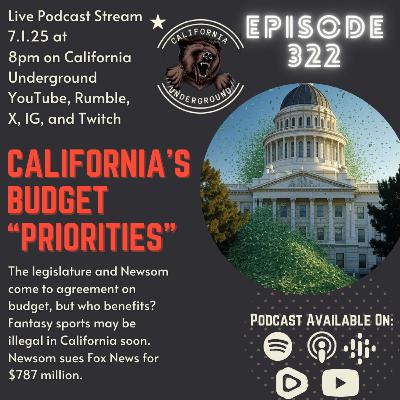 California's Budget "Priorities"