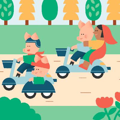 Chapeuzinho e os Porquinhos