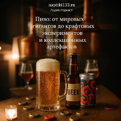 Аудио подкаст- Пиво: от мировых гигантов до крафтовых экспериментов и коллекционных артефактов Аудио подкаст- Пиво: от мировых гигантов до крафтовых экспериментов и коллекционных артефактов