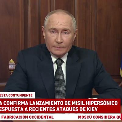 11-21-2024 - Putin - mensaje a la nación tras los ataques de Kiev con armas de largo alcance