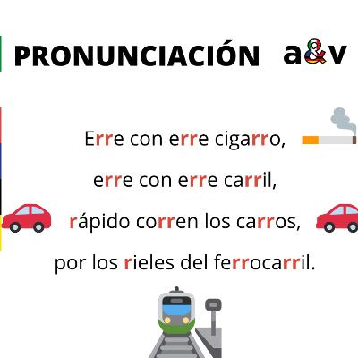 R - RÁPIDO CORREN LOS CARROS - Ejercicio de pronunciación R - RÁPIDO CORREN LOS CARROS - Ejercicio de pronunciación