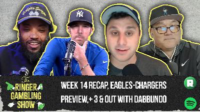 Week 14 Recap, MNF Preview, and 3 & Out With AD | The Ringer Gambling Show Week 14 Recap, MNF Preview, and 3 & Out With AD | The Ringer Gambling Show