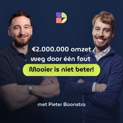 €2.000.000 omzet weg door een fout. Mooier is niet beter!