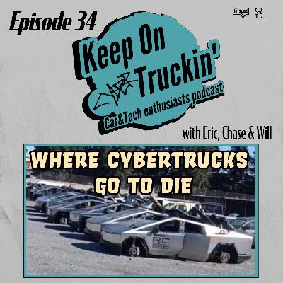 EP.34 Cybertrucks being demolished | Another Cybertruck Recall | DOGE is going crazy