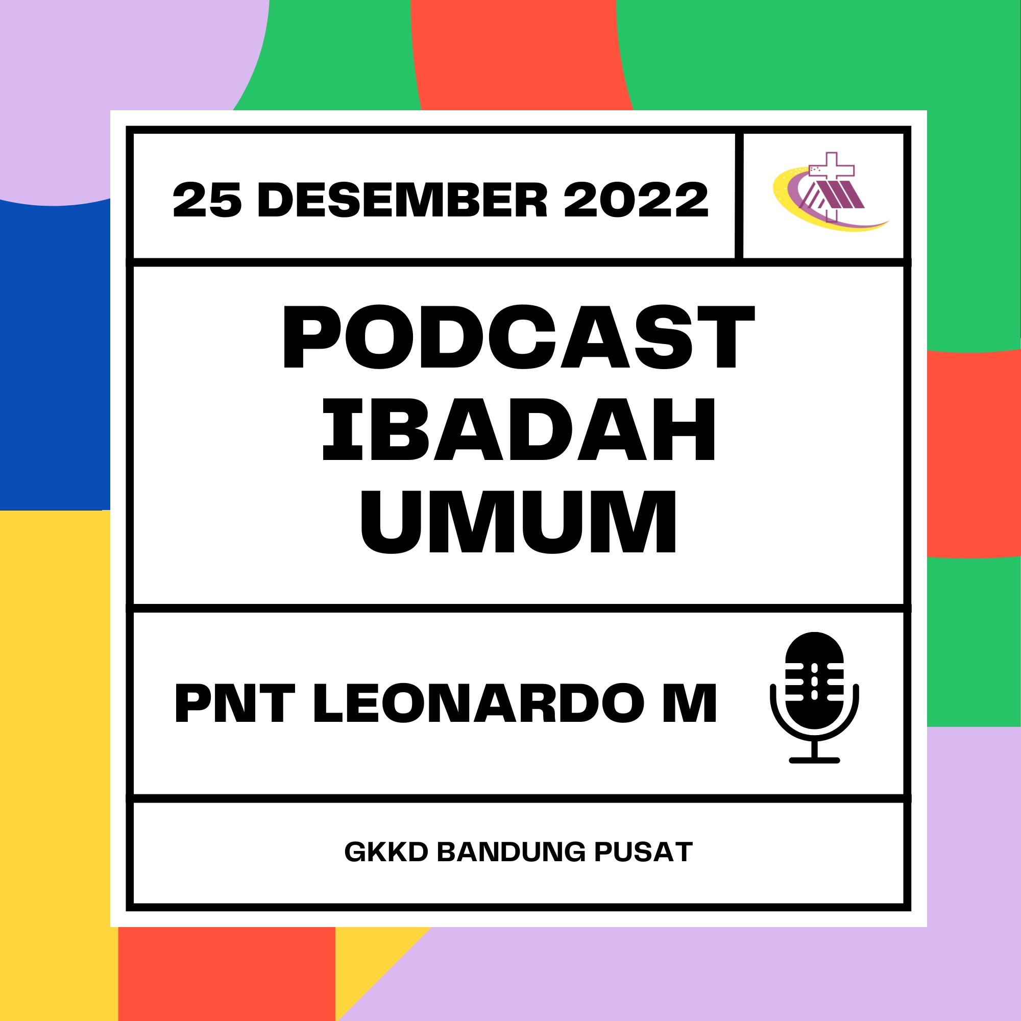 Live Streaming IR Gabungan Natal Umum - 25 Desember 2022 episode artwork