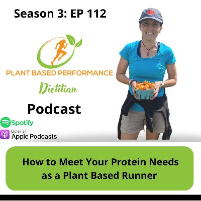 Episode 112: How to Meet Your Protein Needs as a Plant Based Runner