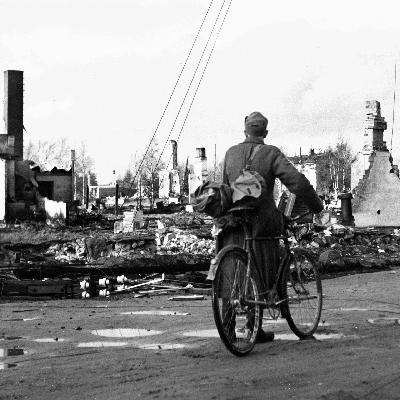 11.10.1944: Die deutsche Wehrmacht zerstört Rovaniemi 11.10.1944: Die deutsche Wehrmacht zerstört Rovaniemi