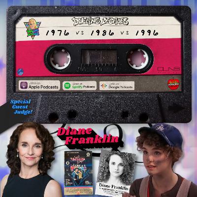 We had a most triumphant time with Diane Franklin judging this worst of duel between 1976, 1986 & 1996!