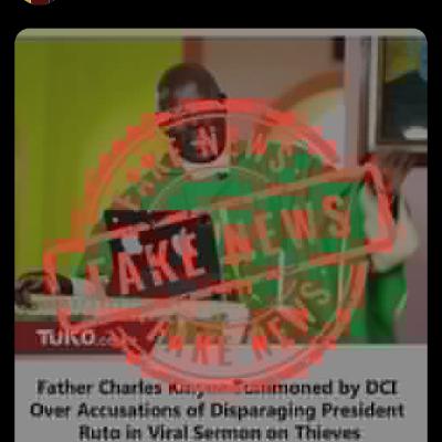 FAKE: This digital card is not from Tuko.co.ke FAKE: This digital card is not from Tuko.co.ke