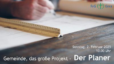 Der Planer | Gemeinde, das große Projekt