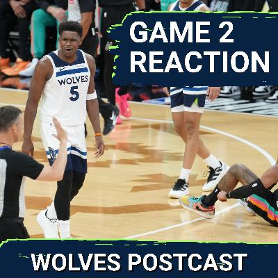 WOLVES POSTCAST: T-Wolves GET ROASTED After Worst Game Of Season In San Antonio in Game 2, 133-95 WOLVES POSTCAST: T-Wolves GET ROASTED After Worst Game Of Season In San Antonio in Game 2, 133-95