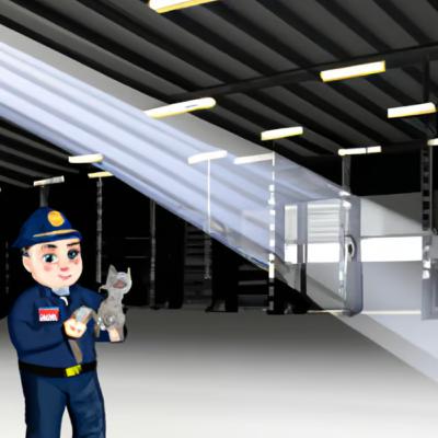 De nachtwaker en het katje De nachtwaker en het katje