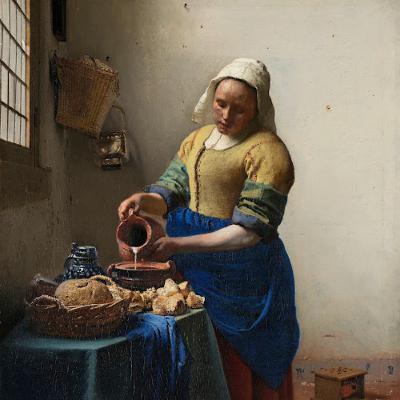The Milkmaid, by Johannes Vermeer, c. 1660