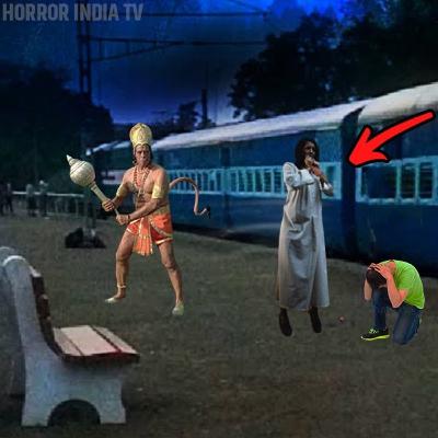 ABHISHEK AT RAILWAY STATION ||अभिषेक के आगे चुड़ैल थी और चुड़ैल के पीछे हनुमान जी || S-02 E-50