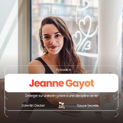 Émerger sur LinkedIn grâce à une discipline de fer, avec Jeanne Gayot Émerger sur LinkedIn grâce à une discipline de fer, avec Jeanne Gayot