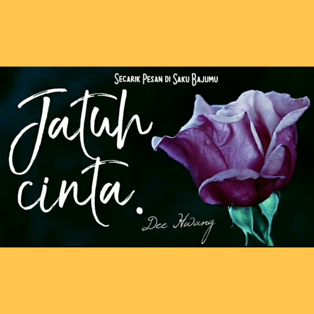 Secarik Pesan di Saku Bajumu
