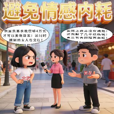 女子“恋爱期间”被要求攒够4万再结婚?网友:这样的感情双方就别再继续内耗了吧! 女子“恋爱期间”被要求攒够4万再结婚?网友:这样的感情双方就别再继续内耗了吧!