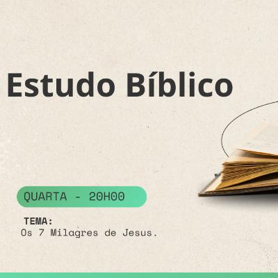 [ Estudo Bíblico ] " Os 7 Milagres de Jesus - A cura do Filho do Oficial " | Presb. Francisco