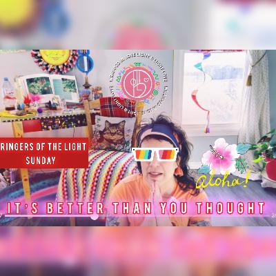 It’s all going better than you think 😇🩷🥳 Bringers of the Light Sunday 🦄🐾🧞‍♂️
