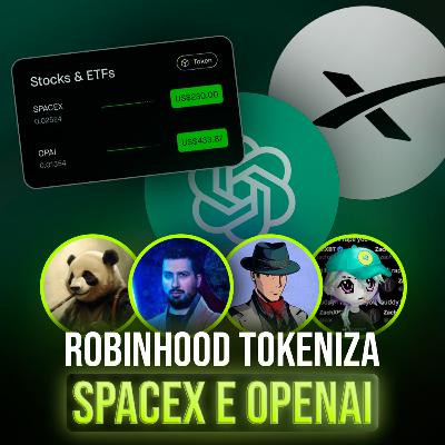 ROBINHOOD CHAIN TOKENIZA AÇÕES + AIRDROPS
