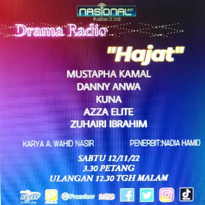 NASIONAL FM : DRAMA RADIO LAYAR MAYA - "HAJAT"