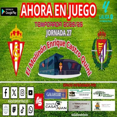 AHORA EN JUEGO Jornada 27 #laligahypermotion #RealSportingRealValladolid