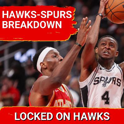 Defense implodes for Hawks in road loss to Spurs