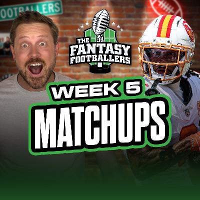 Week 5 Matchups + Wheel of Shame, Old Mother Hubbard - Fantasy Football Podcast for 10/3