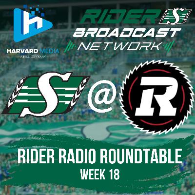 Rider Radio Roundtable - Week 18 - Roughriders @ OTT - Oct 3, 2025