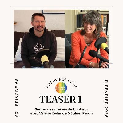 Semer des graines de bonheur avec Julien Peron (Teaser #1/3)