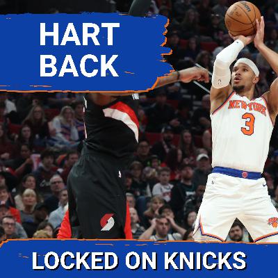 BOMB: Josh Hart RETURNS, Rotations SHAKE UP as The New York Knicks Outlast Portland Trail Blazers! BOMB: Josh Hart RETURNS, Rotations SHAKE UP as The New York Knicks Outlast Portland Trail Blazers!