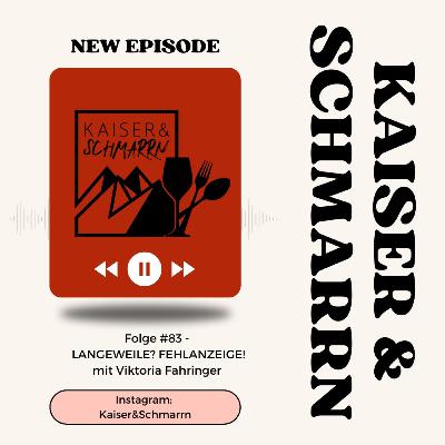 Folge #83 - Langeweile? Fehlanzeige! mit VIKTORIA FAHRINGER