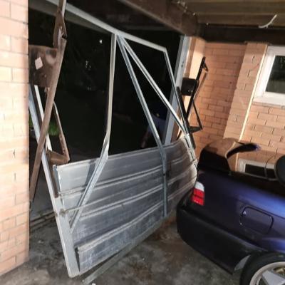 Crashed my 4wd into the house!